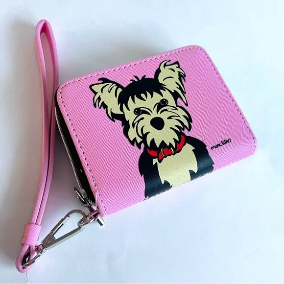 MARK TETRO Yorkie Wallet/Wristlet w/flaw - Picture 5 of 5